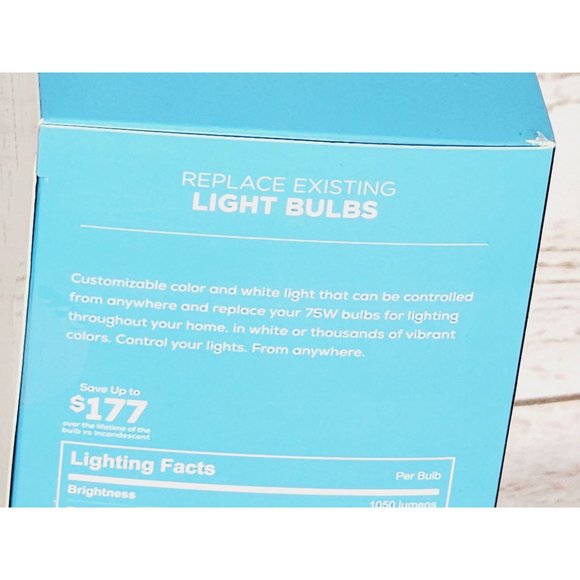 Upgrade Your Lighting System with Mercury 2 Pack RoHS Color+White LED Smart Wi-F - Picture 13 of 15